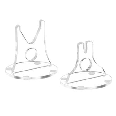 Imagem de Baoblaze Suporte para facas, fácil de montar, decoração para casa de campo, base antiderrapante, suporte de mesa e prático em acrílico, Transparente