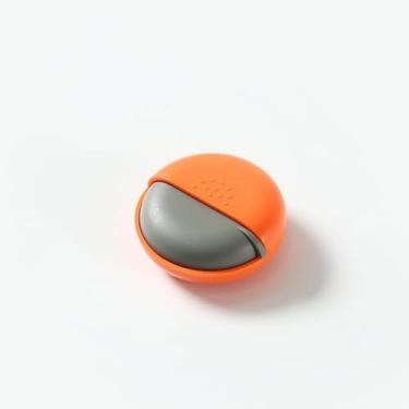 Imagem de Caixa de comprimidos redonda, organizador de medicamentos para bolsas ou bolsos, caixa diária para bolsa de bolso, organizador de comprimidos de viagem para vitaminas, suplementos medicamentosos