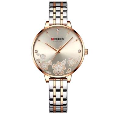 Imagem de Relógio Feminino em Aço Inoxidável de Quartzo Ultra Fino Romântico Impermeavel 3atm 