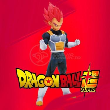 Imagem de Boneco Vegeta Super Sayajin God Dragon Ball Z Super - 20Cm