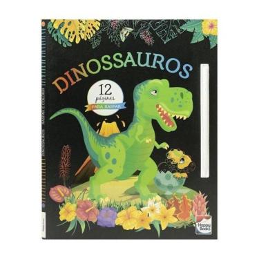 Imagem de Raspar E Colorir: Dinossauros