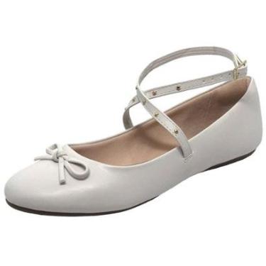 Imagem de Sapatilha Feminina Sua Cia  Conforto Rasteira Laço-Feminino