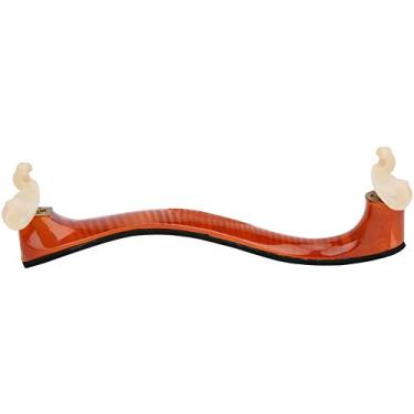 Imagem de XUXHOU Descanso de Ombro para Violino de Bordo, Estrutura Ajustável para Jogadores de Violino 4/4 3/, Suporte de Madeira Maciça para Desempenho Confortável