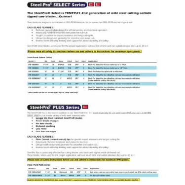 Imagem de Tenryu PRF-18536CBNP2 Lâmina de serra com ponta de carboneto de 17,78 cm (moagem ATB de 36 dentes - Arbor de 20 mm - 0,075 Kerf)