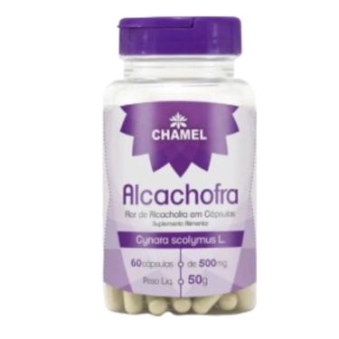 Imagem de Alcachofra  60  Cápsulas  de 500mg Chamel