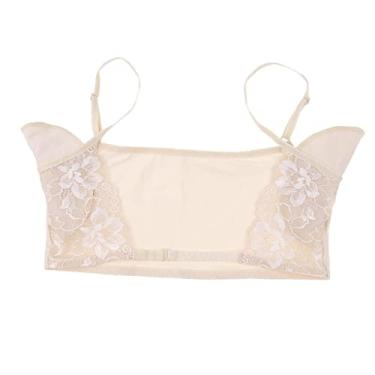 Imagem de barenx Roupa feminina absorvente de suor nas axilas reutilizável para suor nas axilas