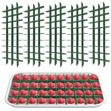 Imagem de Divisórias de bandeja de liofilização, 5 conjuntos médios, compatível com a colheita, frutas, vegetais, acessórios de secagem de alimentos