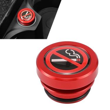 Imagem de Dogary Tampa de tomada de isqueiro de carro, placa de proteção de segurança para não fumar com anel de borracha reforçada, capa de plugue à prova d'água à prova de ferrugem, universal para carros de
