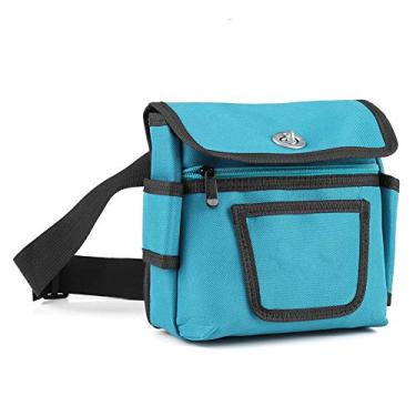 Imagem de Bolsa de ferramentas para eletricista Tecido Oxford Bolsa de armazenamento multifuncional à prova d'água resistente ao desgaste com cinto ajustável para eletricistas Técnicos