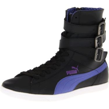 Imagem de PUMA Glyde HI PDOT 3STP WN's-W feminino, Preto/Violeta Storm/Amaranth Polyurathane, 40