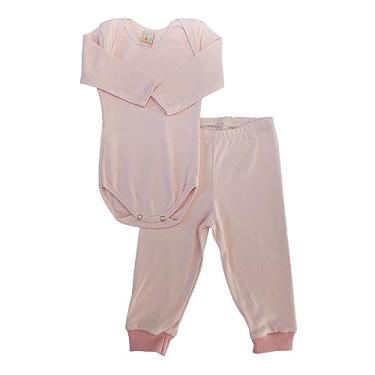 Imagem de Conjunto de Boby para menino e menina pijama bebe, conjunto malha egpcia,TAM G