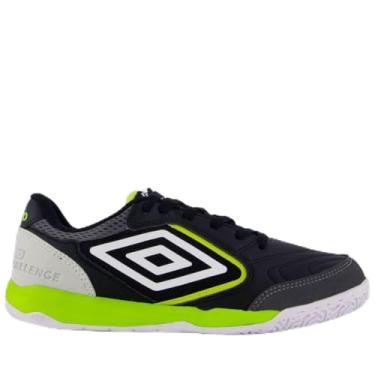 Imagem de Chuteira Umbro Pro Challenge Uptake Futsal Preta e Verde 40