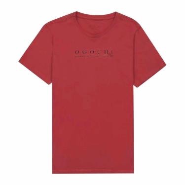 Imagem de Camiseta Infantil Ogochi Concept Slim Vermelha 10/18-Masculino