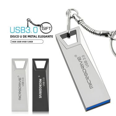 Imagem de Pen Drive Mini USB 3.0 De Alta Velocidade À Prova d'Água 16GB 32GB 64G