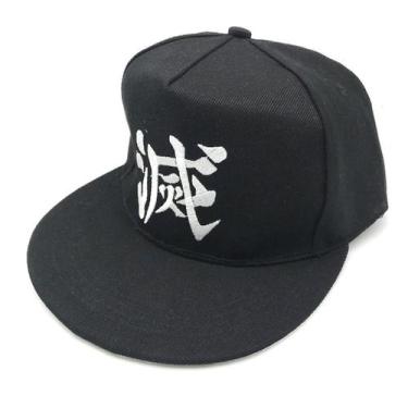 Imagem de Boné de beisebol Demons Slayers para homens e mulheres - preto - yiwei