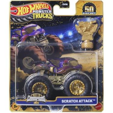 Imagem de Hot Wheels - 1:64 - Scratch Attack - Monster Truck Trophy Champions - JDW04