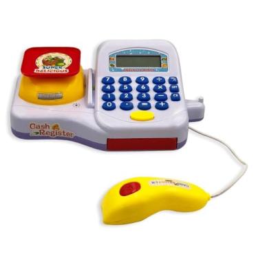 Imagem de Caixa Registradora Infantil com Carrinho de Compras