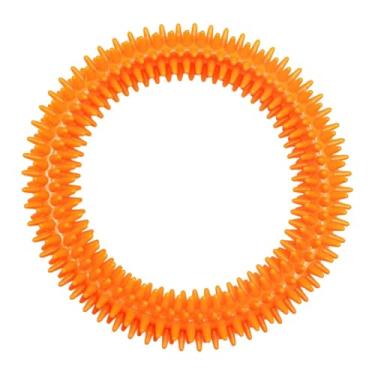 Imagem de Esquirla Anel Sensorial com Pontas, Brinquedo Anti-, Pulseira Sensorial de Massagem para Educação Infantil e Jardim de Infância, Laranja