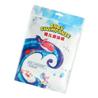Imagem de Generic Fralda de Natação para Crianças, à Prova D'água, Descartável, Respirável, à Prova de Vazamento, para Bebês, Tecido Não Tecido (XL)