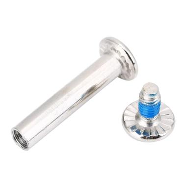 Imagem de Generic Conjunto de Parafusos de Patinação Duráveis ​​de Substituição de Skate Em Linha para Hardware de Eixos de Roda, Fácil de Instalar para Sapatos de Patinação, 10 Peças (#01)