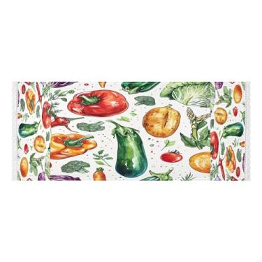 Imagem de Wassud Capas de lavadora e secadora de vegetais, protetor de lavadora com sacos de armazenamento, capa de geladeira à prova de poeira com bolsos para lavanderia doméstica, cozinha, 120 x 55 cm