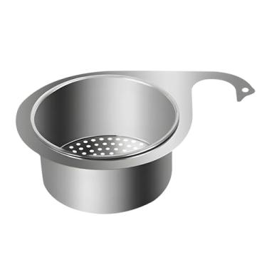 Imagem de Cesto de filtro de pia de cisne de aço inoxidável, filtro suspenso para torneira, cesta de drenagem de cozinha multifuncional para frutas e legumes, drenagem rápida (para torneiras com diâmetro