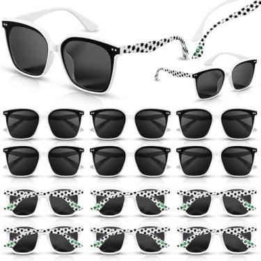 Imagem de Tellegloww Pacote com 24 óculos de sol esportivos, presentes de time de futebol, brindes esportivos, lembrancinhas de festa de aniversário, para treinador de jogador adolescente (futebol)