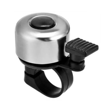 Imagem de Buzina De Bicicleta Bike Trim Trim Campainha Sino Patinete(Prata)