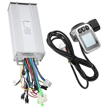 Imagem de aqxreight 36V / 48V 1000W 124DX Caixa Controladora de Motor Sem Escova Display LCD para Sobrecarga de Scooter Elétrica para Evitar e Sem Dissipação de Circuito Bom Calor Seja Interno para Sem Escova