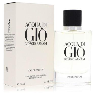 Imagem de Perfume Masculino Giorgio Armani 75 Ml Eau De Parfum Refil