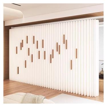 Imagem de Room divider Divisor de papel da sala, partição de privacidade de acordeão de armazenamento dobrável portátil, deformável e fácil de instalar(5X1.8M/16.4X5.9FT)