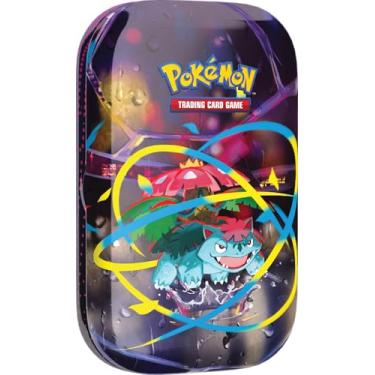 Imagem de Pokémon TCG: Mega Heroes Mini Tin – Mega Venasuar (1 adesivo, 1 carta de arte e 2 pacotes booster)
