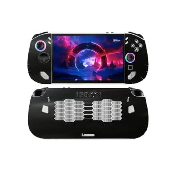 Imagem de Adesivo de cor sólida para Legion Go S Vinil Wrap Adesivos Capa Protetora Decalque (Preto)