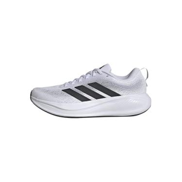 Imagem de adidas Tênis de corrida masculino Response Pace, Branco/Preto/Cinza, 4