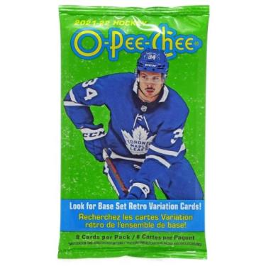 Imagem de Upper Deck 2021-22 NHL O-Pee-Chee Hockey Trading Card Blaster Pack (8 Cards)