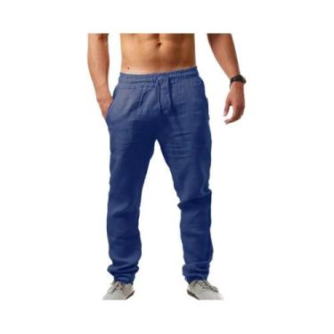 Imagem de Calças De Moletom Casuais Masculinas Leves E Respiráveis Para O Verão,