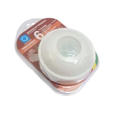 Imagem de SENSOR DE PRESENCA 360º C/ FOTOCELULA SOBREPOR QA19M QUALITRONIX