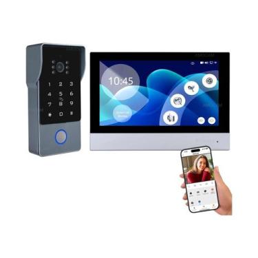 Imagem de Campainha De Vídeo Inteligente 1080P Para Casa, Sistema De Câmera De P