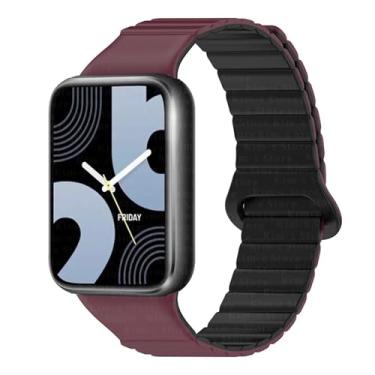 Imagem de MURVE Pulseira magnética de silicone para Xiaomi Miband 9 Pro/Redmi Watch 4, pulseira para Mi Band 8 Pro, For Miband 9 Pro, Ágata