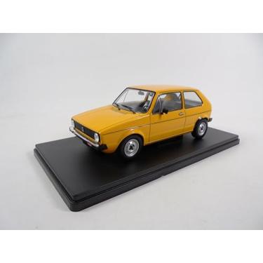 Imagem de OPO 10 - Volkswagen Golf 1 (Caribe) Yellow 1978-1/24 Salvat Miniature car - M009
