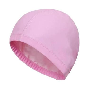 Imagem de Touca De Natação Impermeável Em Tecido PU plus Size Para Homens E Mulh