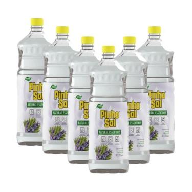 Imagem de Kit 6 Desinfetante Pinho Sol Naturals Lavanda e Melaleuca 1,75l