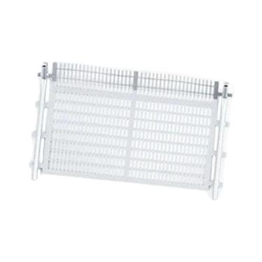 Imagem de menolana Miniatura de cerca em escala 1/64, enfeites artesanais, cercas decorativas, barreiras, rede, acessórios para maquetes ferroviárias e mesa de areia, Grades Prata 1