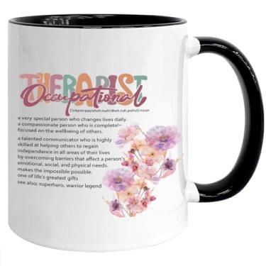 Imagem de Presentes inspiradores para mulheres, presentes de agradecimento para terapeuta ocupacional, presente de agradecimento para ela ele, presente de agradecimento para amigas Bestie mulheres, caneca de