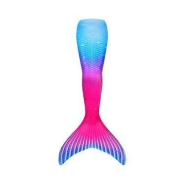 Imagem de Fantasia De Cauda De Sereia Para Crianças E Adultos, Cosplay De Menina