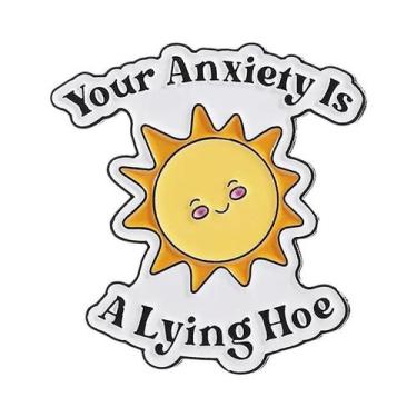 Imagem de Pins De Esmalte De Conscientização Sobre Autismo, Saúde Mental E Autoc