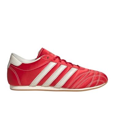 Imagem de adidas Tênis feminino La Betsca/Owhite Taekwondo LACE W Off whiteBetter Scarlet/Off White, tamanho 45, Multi, 9 Wide