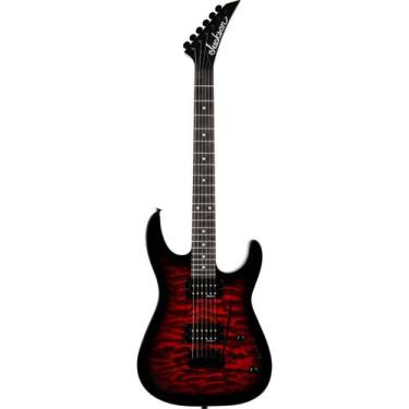 Imagem de Guitarra Jackson JS Series Dinky JS11Q, JS11Q Transparent Red