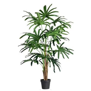 Imagem de SLGGPJBU Plantas falsas planta artificial árvore artificial sala de estar decoração de hotel árvore artificial simulação vaso plantas artificiais plantas artificiais interior exterior, 120 cm