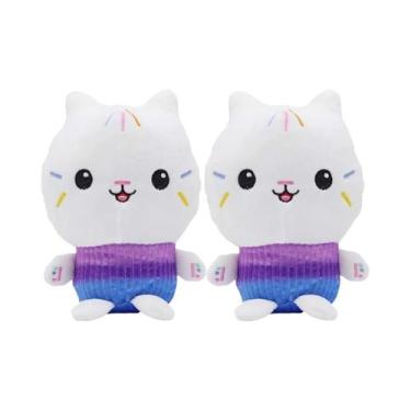 Imagem de Brinquedo De Pelúcia De Gato Sereia Para Crianças, Boneca Mercat Da Ca